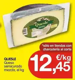 CashDiplo Quesle - queso semicurado mezcla oferta