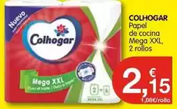 CashDiplo Colhogar - papel de cocina oferta