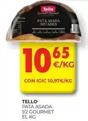 CashDiplo Tello - pata asada 1/2 gourmet oferta