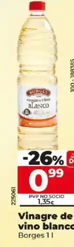Dia Borges - vinagre de vino blanco oferta
