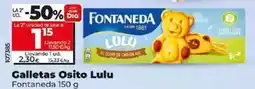 Dia Fontaneda - galletas osito lulu oferta
