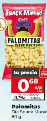 Dia Dia snack maniac - palomitas oferta