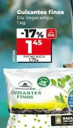Dia Dia vegecampo - guisantes finos oferta