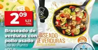 Dia Dia al punto - braseado de verduras con pollo asado oferta