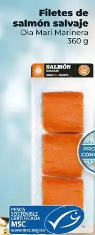 Dia Dia mari marinera - filetes de salmón salvaje oferta