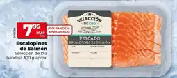 Dia Seleccion de dia - escalopines de salmón oferta