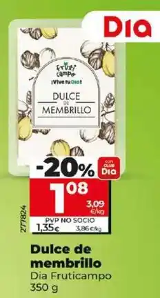 Dia Dia fruticampo - dulce de membrillo oferta