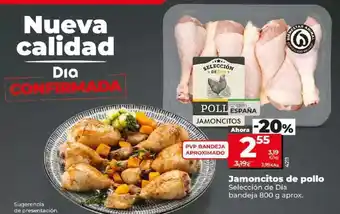 Dia Seleccion de dia - jamoncitos de pollo oferta