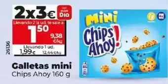 Dia Chips ahoy - galletas mini oferta
