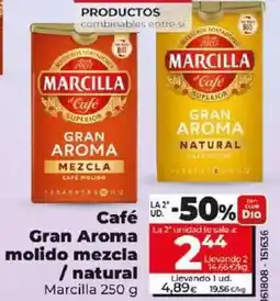Dia Marcilla - café gran aroma molido mezcla oferta