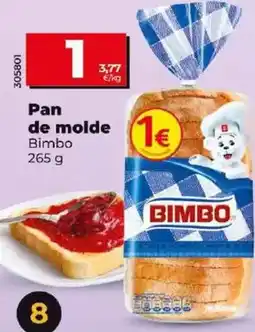 Dia Bimbo - pan de molde oferta