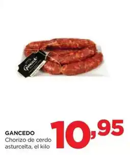 Alimerka Gancedo - chorizo de cerdo asturcelta oferta
