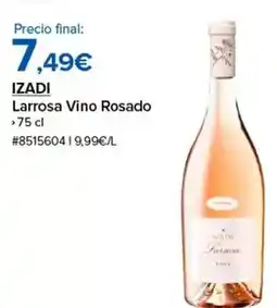 Costco Izadi - larrosa vino rosado oferta