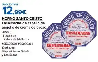 Costco Palma - ensaimada de cabello de ángel o de crema de cacao oferta