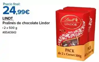 Costco Lindt - pralinés de chocolate lindor oferta