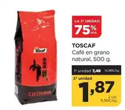 Alimerka Toscaf - cafe en grano natural oferta