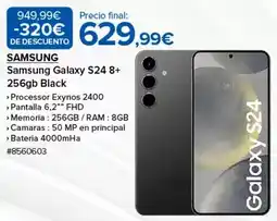 Costco Samsung - galaxy s24 8+ 256gb black oferta