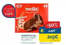 Supermercados La Despensa Nocilla - sandwich xxl oferta