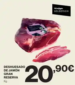 El Corte Inglés Gran reserva - deshuesado de jamón oferta