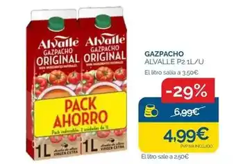 Supermercados La Despensa Alvalle - gazpacho oferta