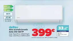 Carrefour Daitsu - aire acondicionado artic ds-12ktp oferta