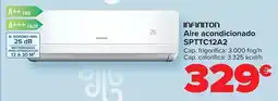 Carrefour Infiniton - aire acondicionado spttc12a2 oferta