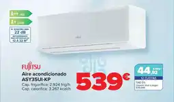 Carrefour Fujitsu - aire acondicionado asy35ui-kp oferta
