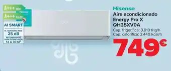 Carrefour Hisense - aire acondicionado energy pro x qh35xv0a oferta