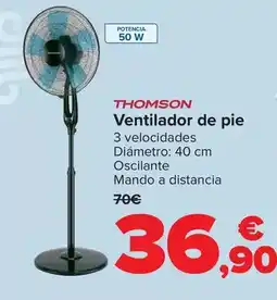 Carrefour Thomson - ventilador de pie oferta