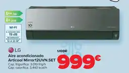 Carrefour Lg - aire acondicionado articool mirror12uvn.set oferta
