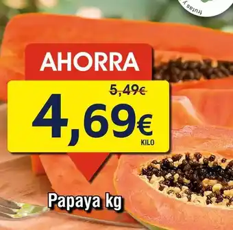 FROIZ Papaya oferta