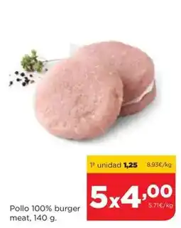 Alimerka Pollo 100% burger meat oferta