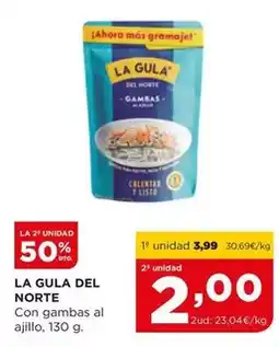 Alimerka La gula del norte - con gambas al ajillo oferta