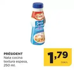Alimerka Président - nata cocina textura espesa oferta