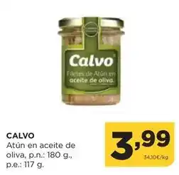 Alimerka Calvo - atun en aceite de oliva oferta