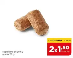 Alimerka Alimerka - napolitana de york y queso oferta