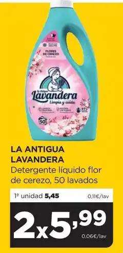 Alimerka Flor - detergente líquido de cerezo oferta