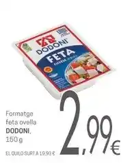 Valvi Supermercats Dodoni - formatge feta ovella oferta