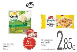 Valvi Supermercats Gerblé - tofu bio fresco oferta