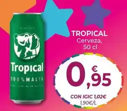 CashDiplo Tropical - cerveza oferta