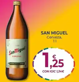 CashDiplo San miguel - cerveza oferta