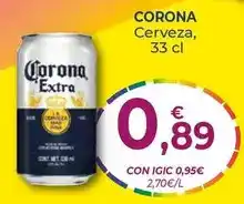 CashDiplo Corona - cerveza oferta
