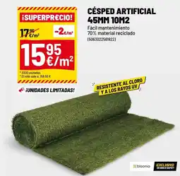 Brico Depôt Brico - cespedt artificial 45mm 10m2 oferta