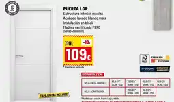 Brico Depôt Blanco - estucrució interior macia oferta