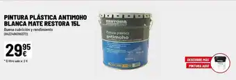 Brico Depôt El corte inglés - pintura plástica antimoho blanca oferta