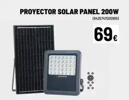 Brico Depôt Solar - proyector panel 200w oferta