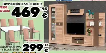 Konfortard Solo - composición de salón julileta desde oferta