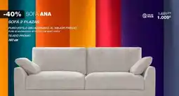 Mi Colchón Sofa ana/ sofá 2 plazas oferta