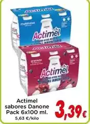 Proxi Danone - actimel sabores oferta