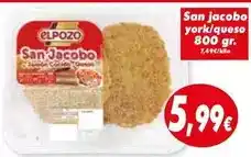 Proxi Elpozo - san jacobo york/queso oferta